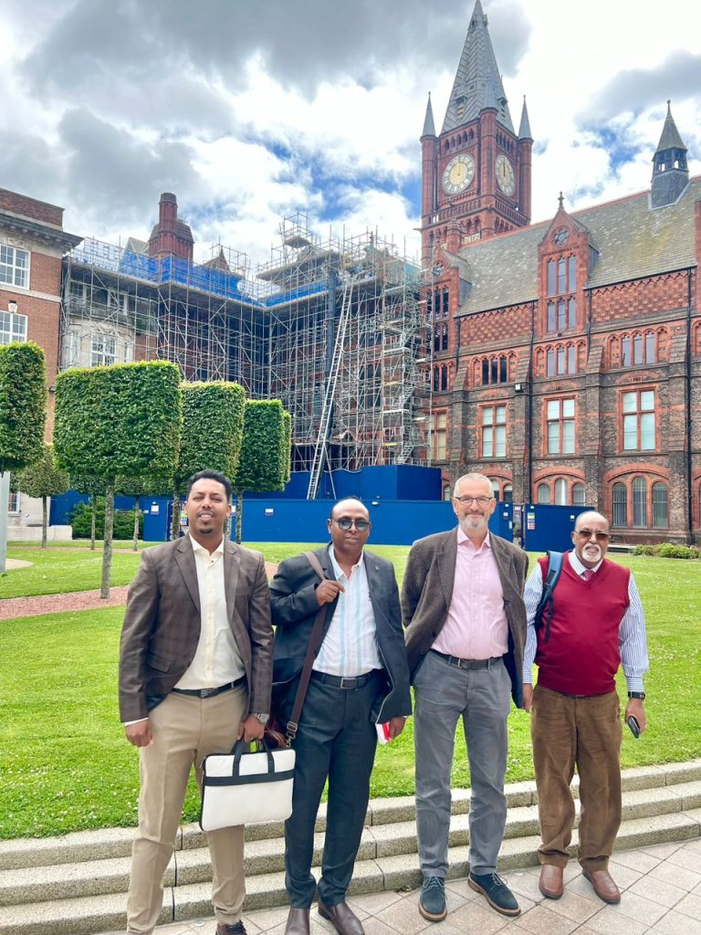 Amoud University Delegation Visits University of Liverpool to Strengthen Research and Educational Ties