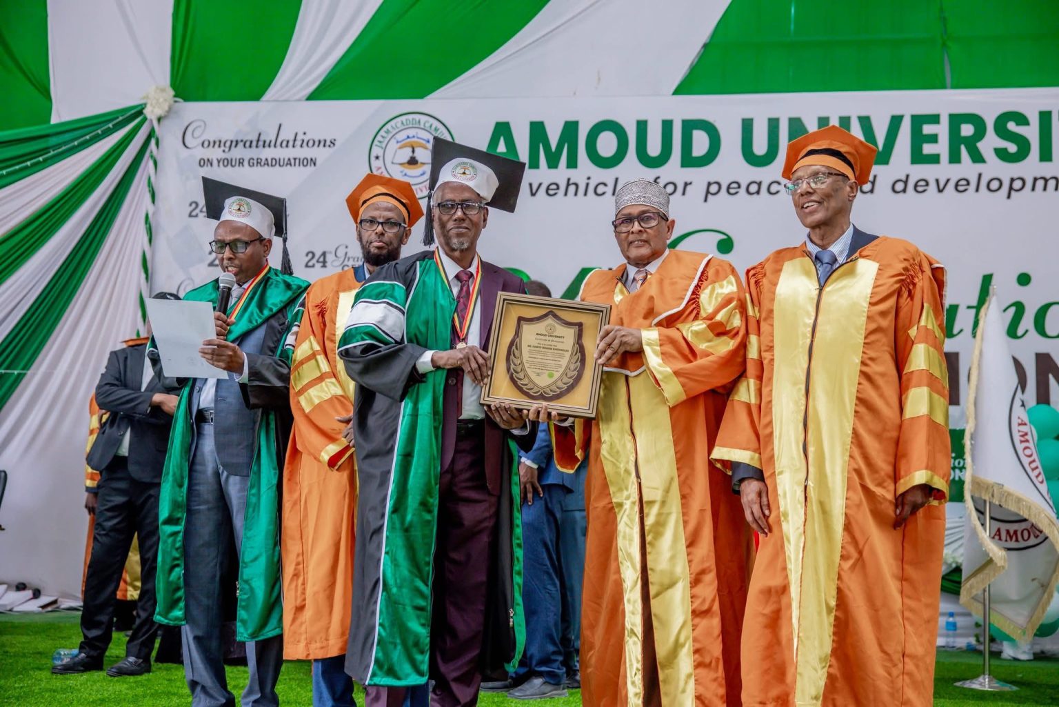 Amoud University Honors Distinguished Leaders with Professorship Titles ...