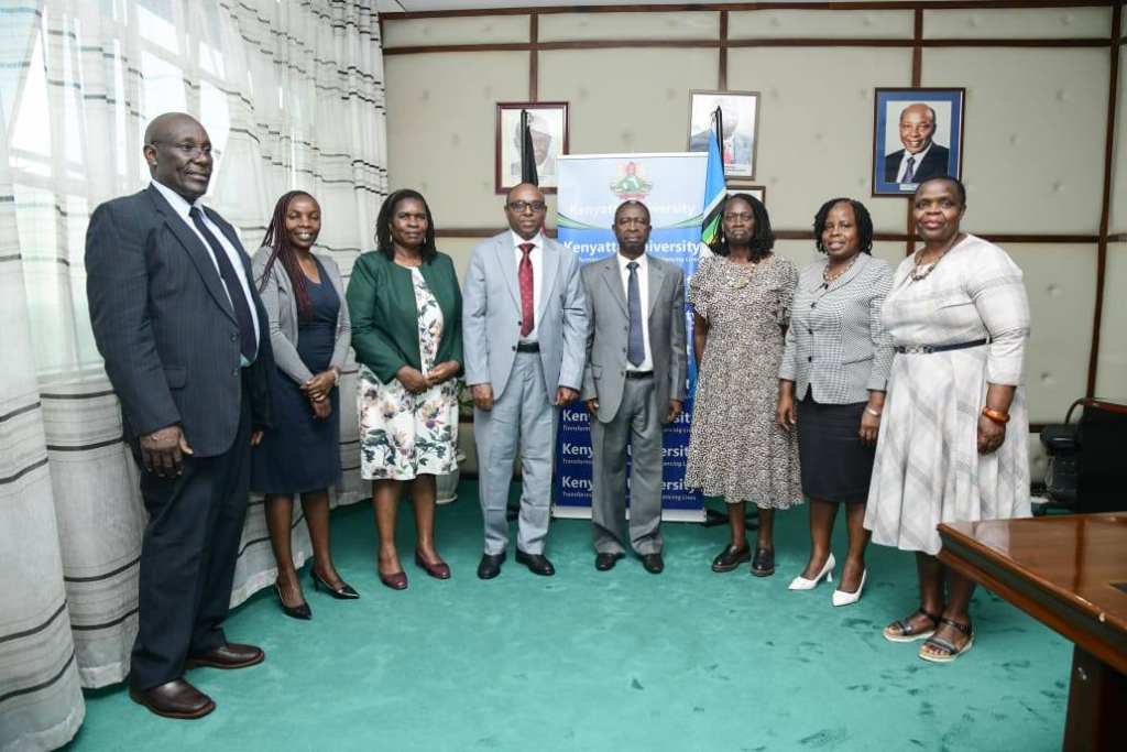 Amoud University President Visits Kenyatta University to Strengthen Academic Cooperation