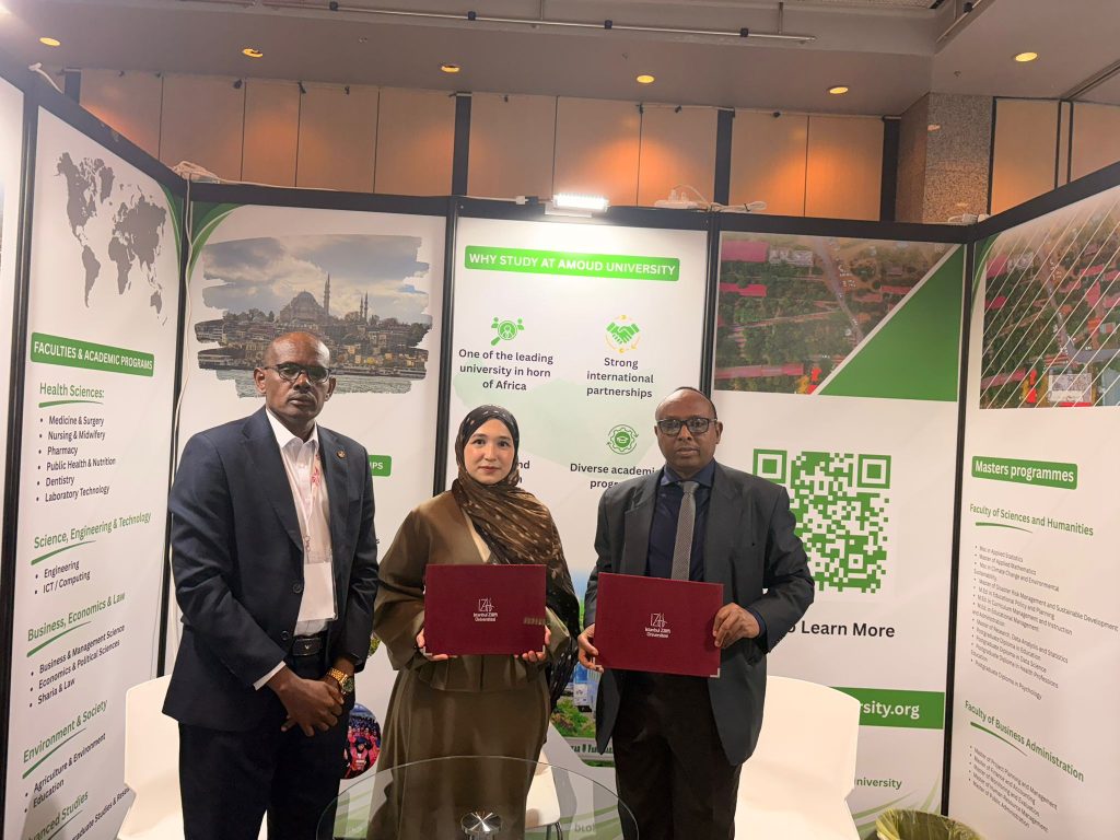 Amoud University Signs Strategic MoUs and Expands Global Partnerships on Day 3 of EURIE 2026 in Türkiye