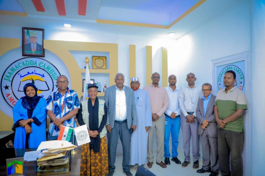 Amoud University Welcomes High-Level UNICEF Somaliland Delegation to Strengthen WASH and Research Cooperation