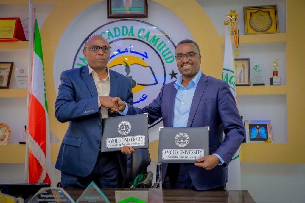 Amoud University and Jimma University Sign Landmark MoU to Enhance Academic Cooperation and Research