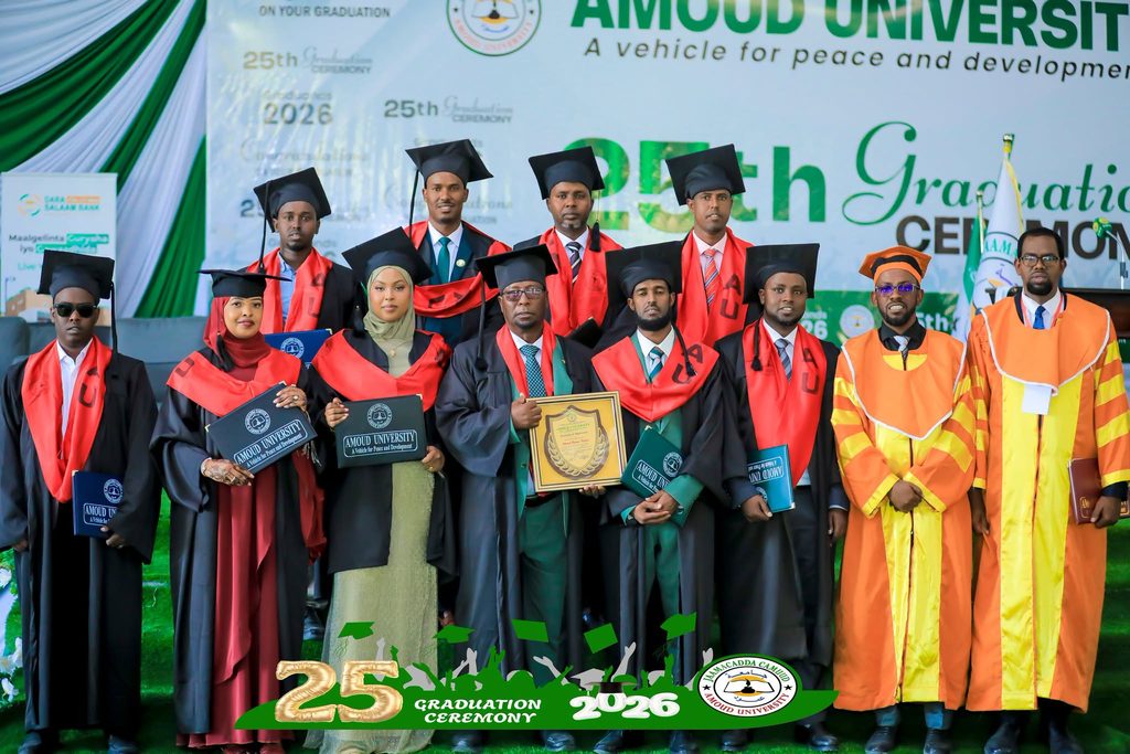 Amoud University Celebrates Milestone 25th Graduation Ceremony as 1,235 Students Graduate in the Class of 2026
